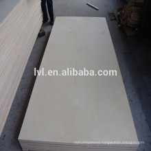 E1 glue grade Birch faced poplar core plywood